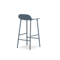 Form barstool H 65 - Acciaio