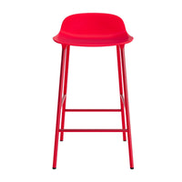 Form barstool H 65 - Acciaio