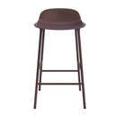 Form barstool H 65 - Acciaio