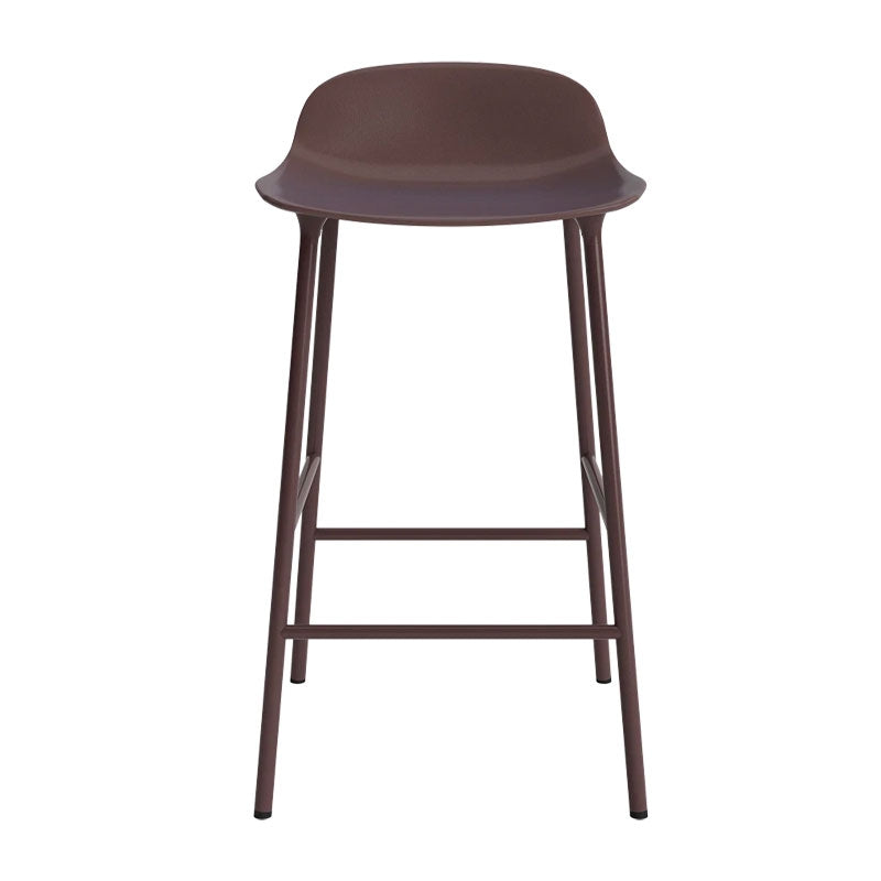 Form barstool H 65 - Acciaio