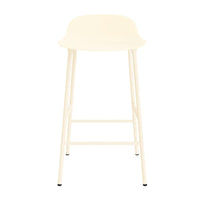 Form barstool H 65 - Acciaio