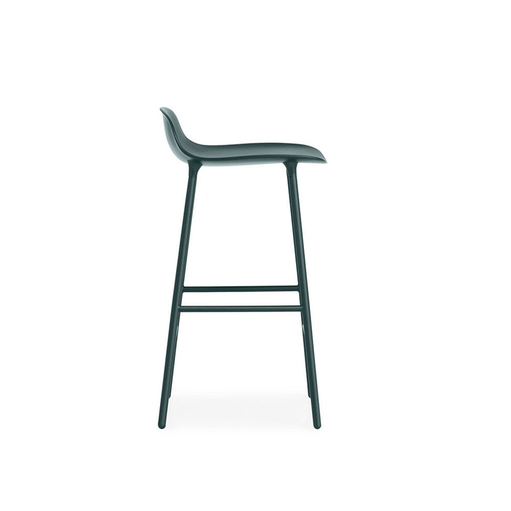 Form barstool H 65 - Acciaio
