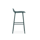 Form barstool H 65 - Acciaio