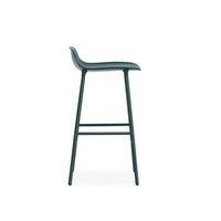 Form barstool H 65 - Acciaio