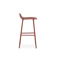 Form barstool H 65 - Acciaio
