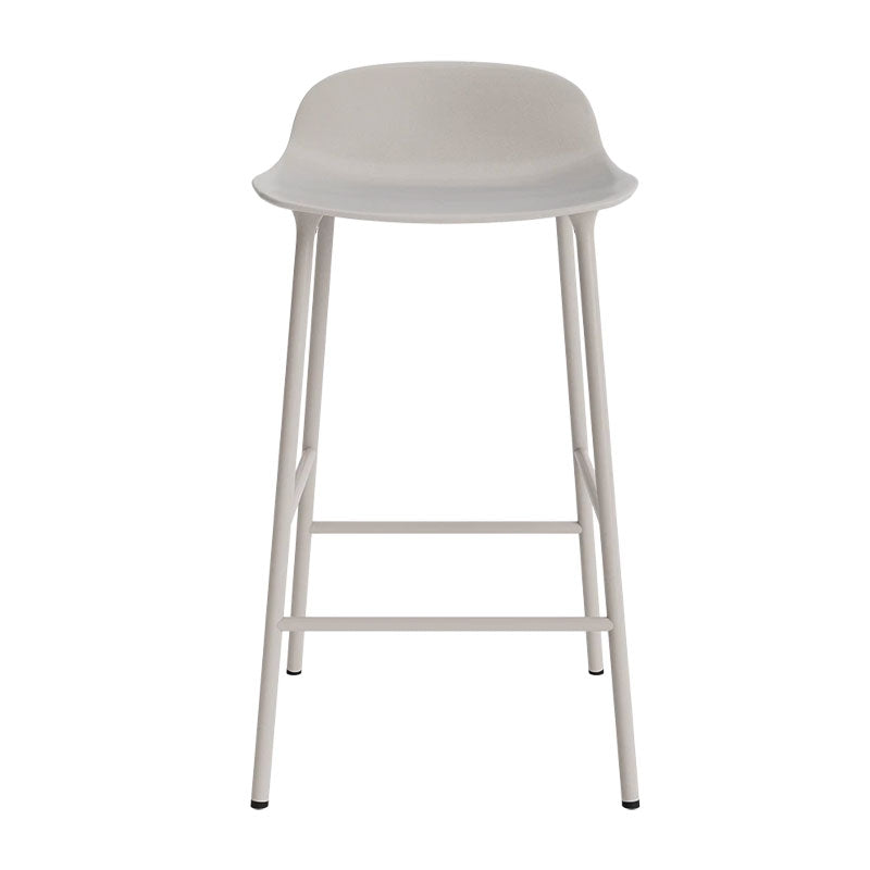Form barstool H 65 - Acciaio
