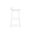 Form barstool H 65 - Acciaio