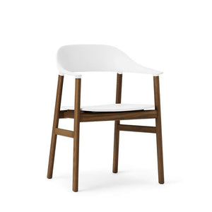 Herit Armchair Smoked Oak - White