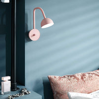 Blush wall lamp