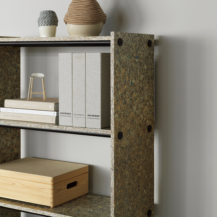 Pap Bookcase High Multi