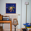 Blomst 01 Blue Stampa - Archive
