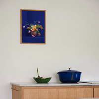 Blomst 01 Blue Stampa - Archive
