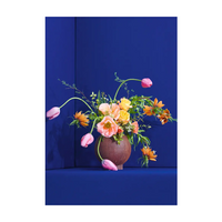 Blomst 01 Blue Stampa - Archive