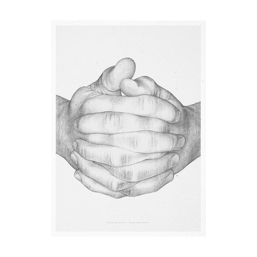 Folded Hands Stampa - Archive