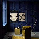 Half Circles I - Blue Stampa - Archive