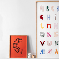MADO Alphabet Spaghetti Stampa - Archive