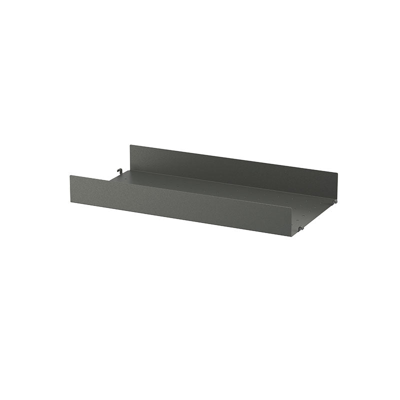 Metal Shelf with High Edge