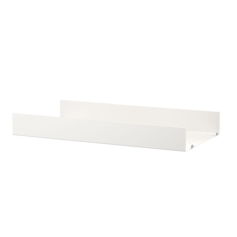 Metal Shelf with High Edge