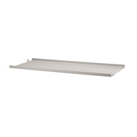Metal Shelf with Low Edge