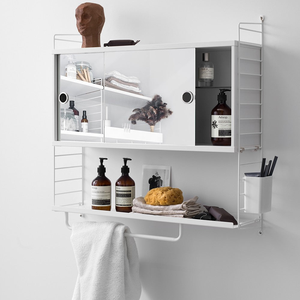 Cabinet with Mirror Doors