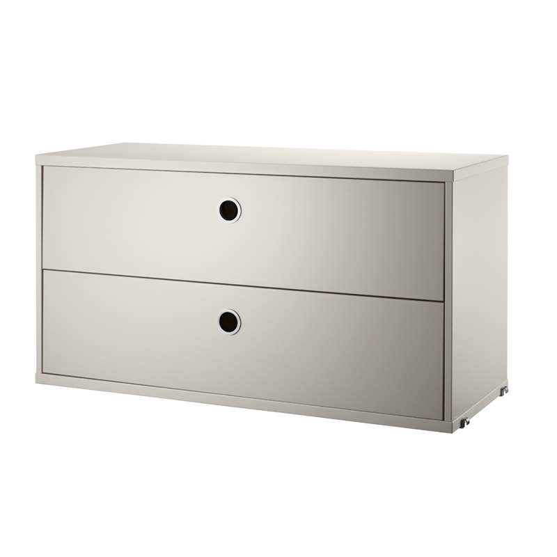 String Chest with Drawers