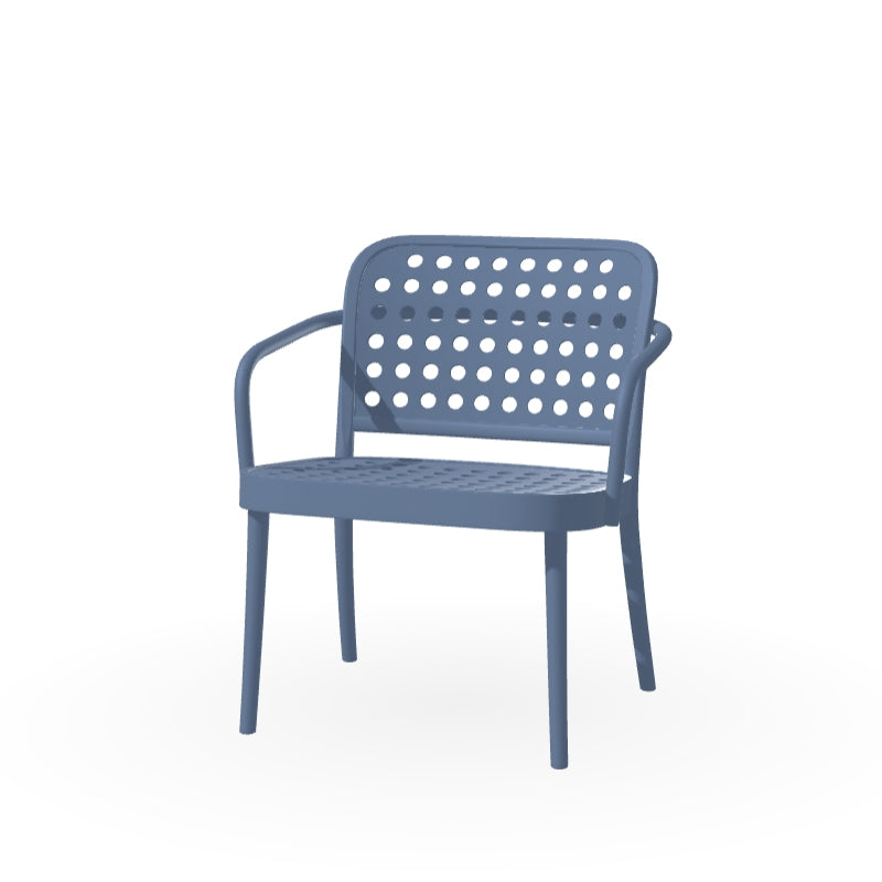 822 Sedia Lounge con braccioli