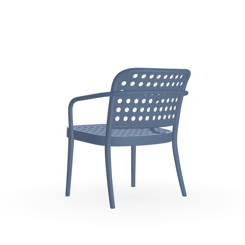 822 Sedia Lounge con braccioli