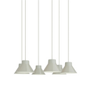 Top Pendant Cluster - Bianco / Grigio