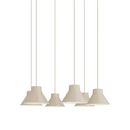 Top Pendant Cluster - Bianco / Sabbia