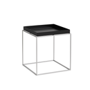 Tray Table M - Silver grey silicone coated steel base