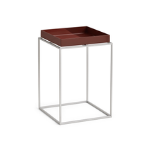 Tray Table S High - Base in acciaio rivestito in silicone