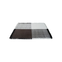Verso Rug Grigio freddo / Marrone scuro