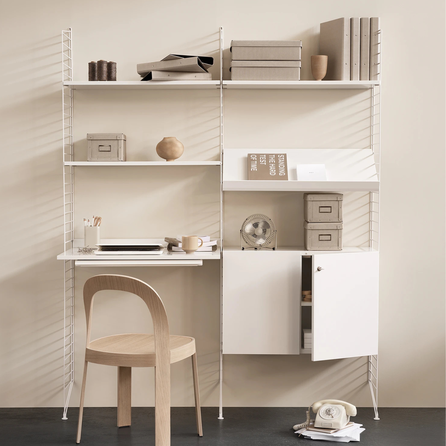 String Cabinet with Lock