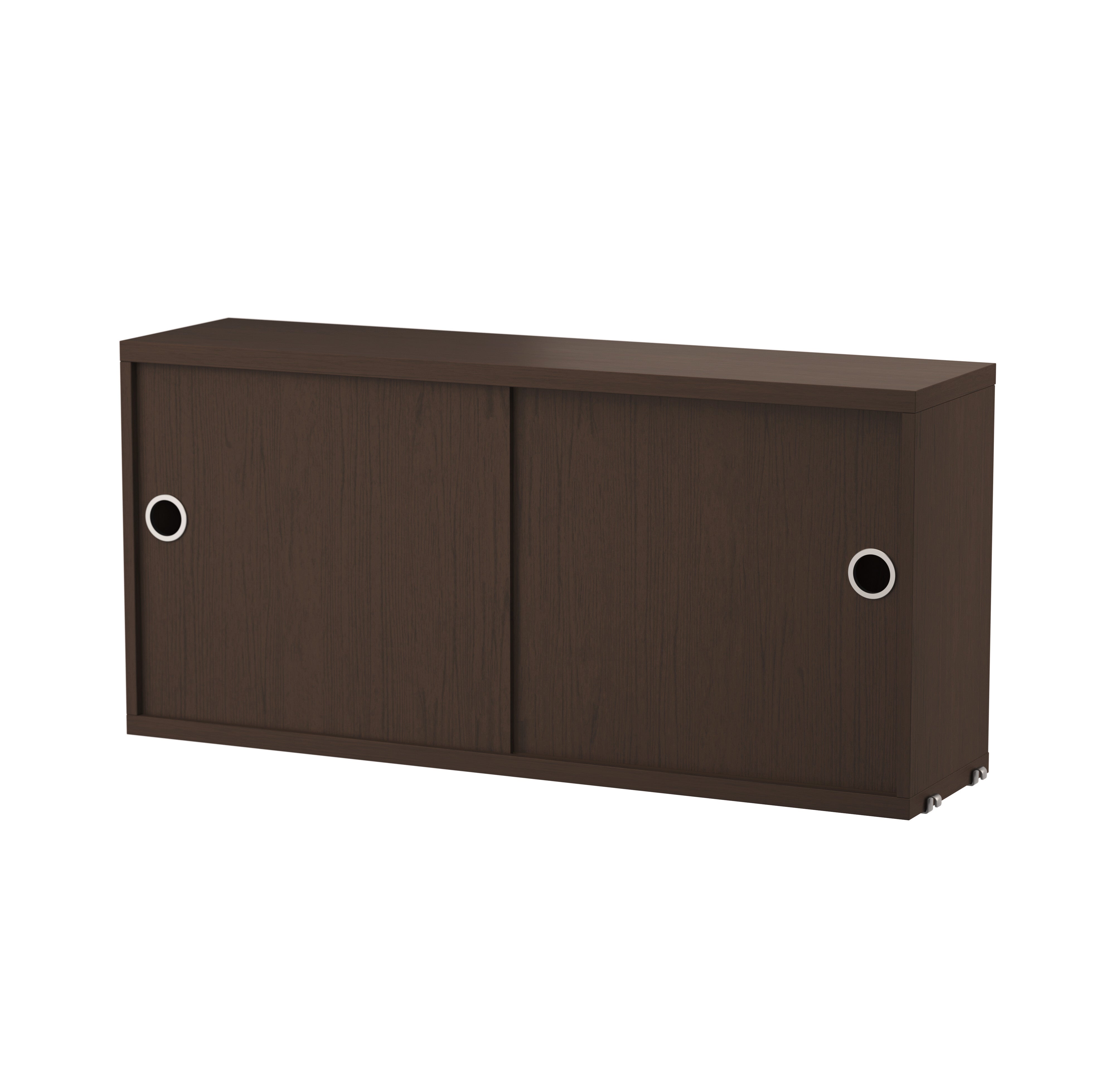 String Cabinet with Sliding Doors