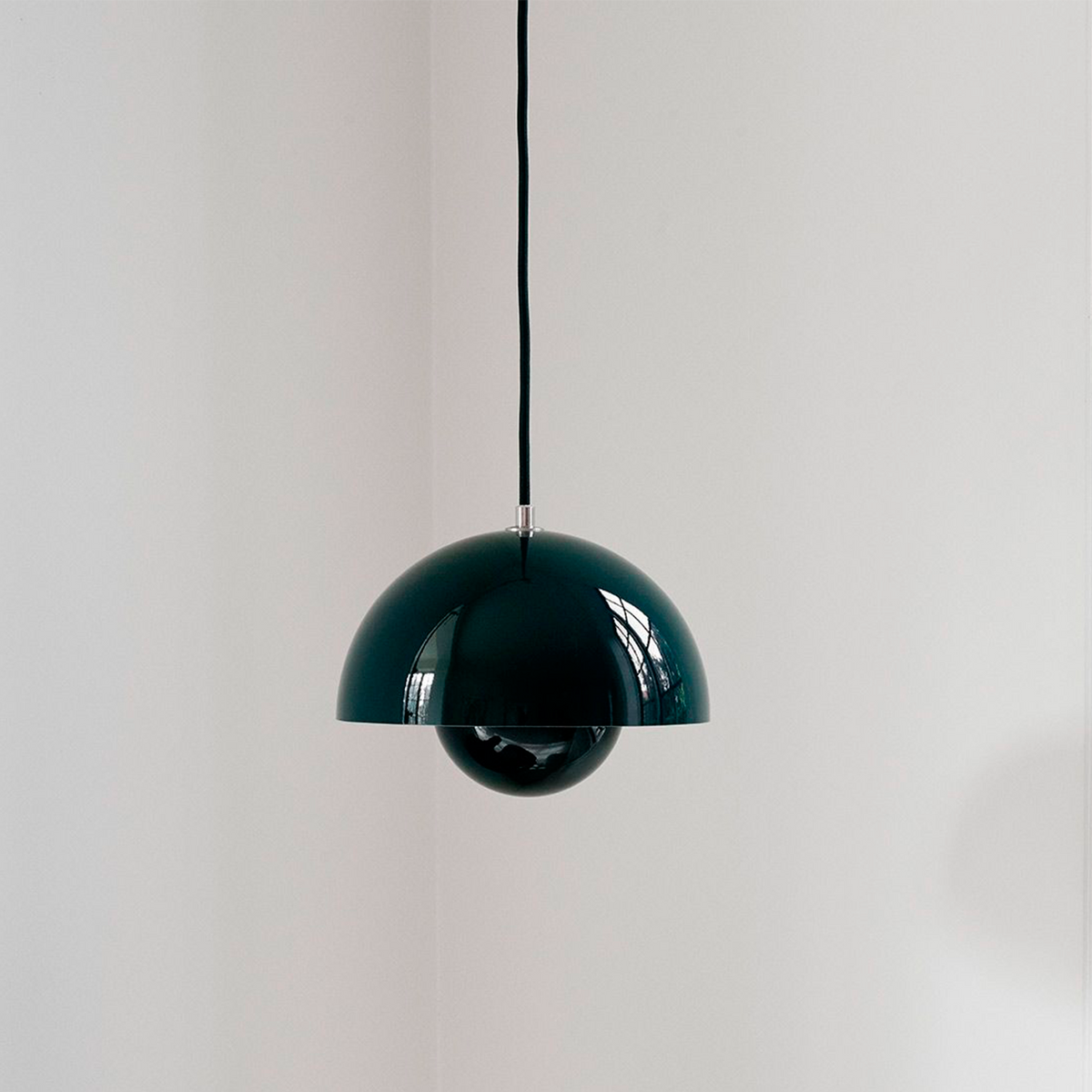 Flowerpot VP1 Fine Serie Verde Scuro - Archive Sale