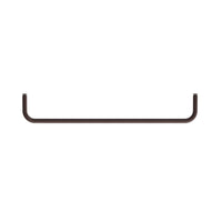 Rods for metal shelves
