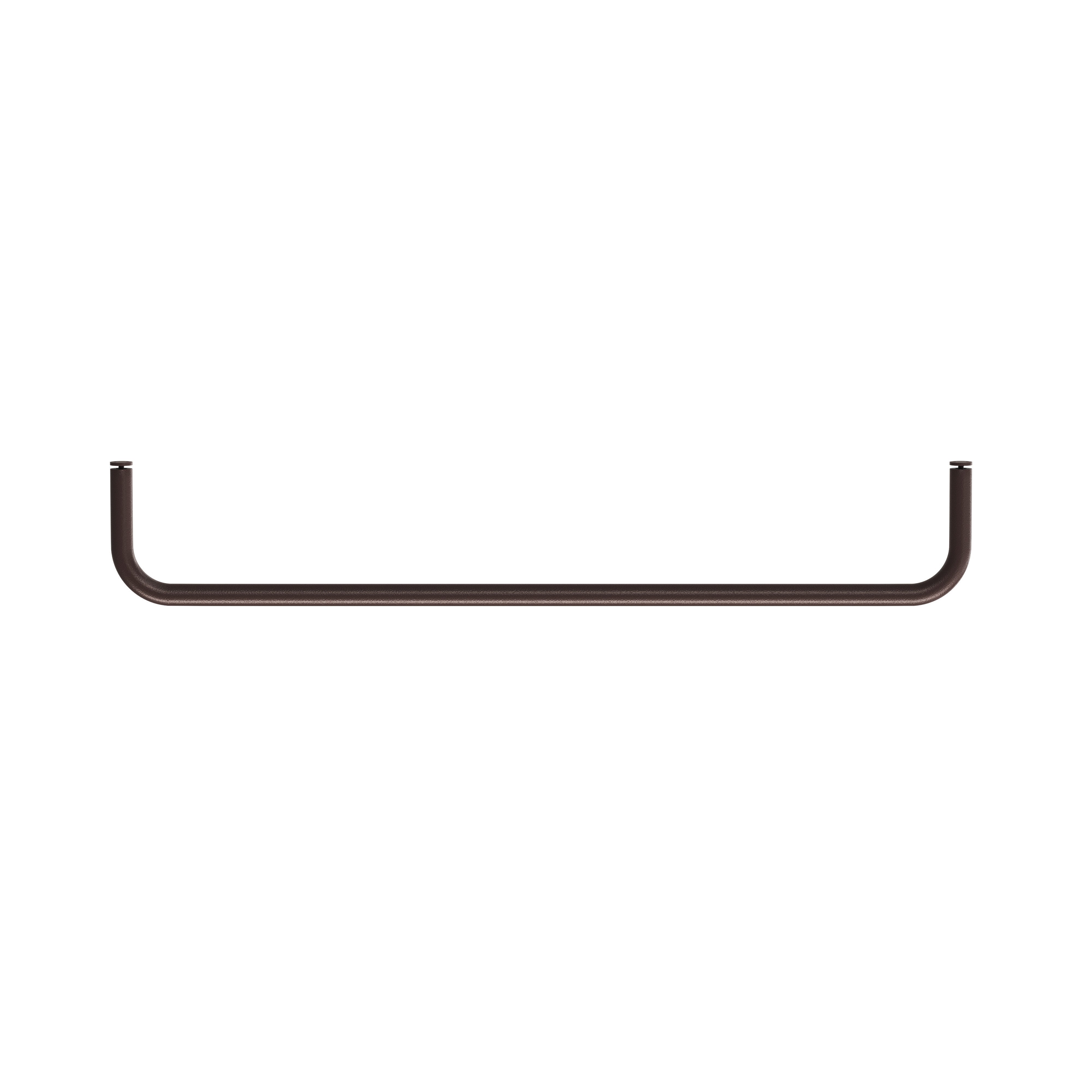 Rods for metal shelves