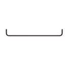 Rods for metal shelves