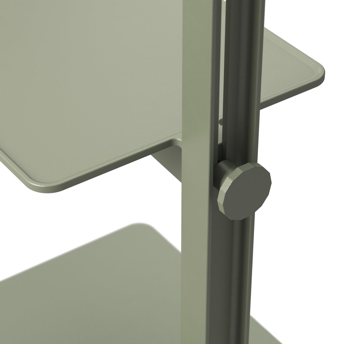 Museum Sidetable STRING verde, dettaglio