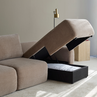 Norum divano letto con chaise longue