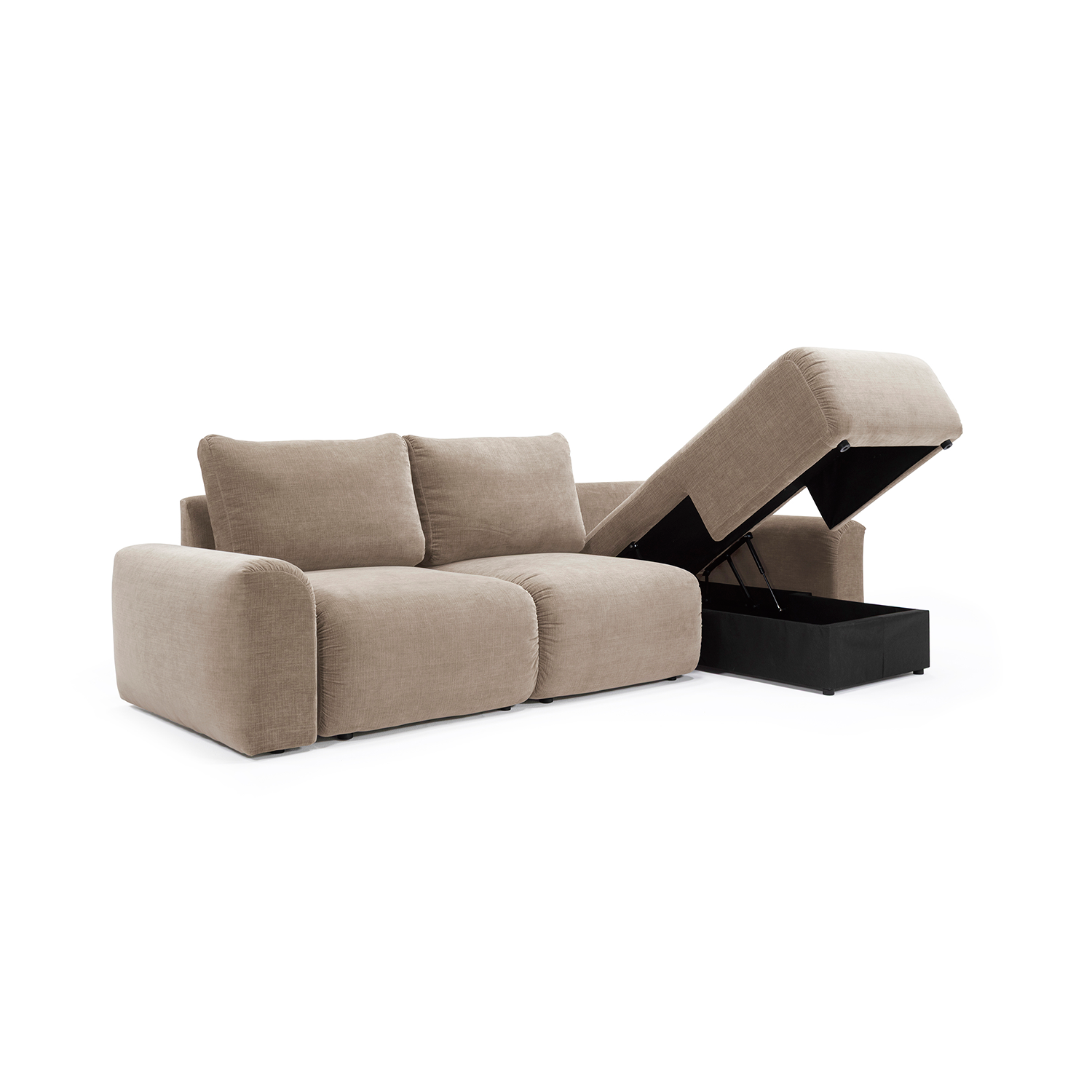 Norum divano letto con chaise longue