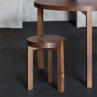 Solid Walnut stool
