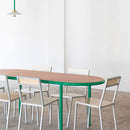 Wooden Table - ovale