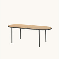 Wooden Table - ovale