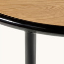 Wooden Table - ovale