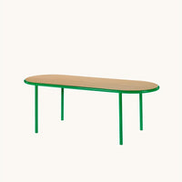 Wooden Table - ovale