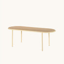 Wooden Table - ovale